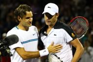 Roger Federer and Andy Roddick met 24 times on the ATP tour